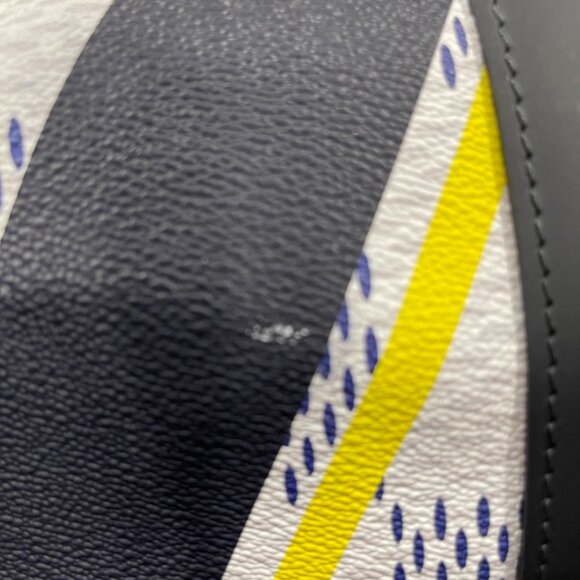 Louis Vuitton Damier Azur Latitude America's Cup Keepall Bandouliere 45 (103394) - Picture 10 of 16